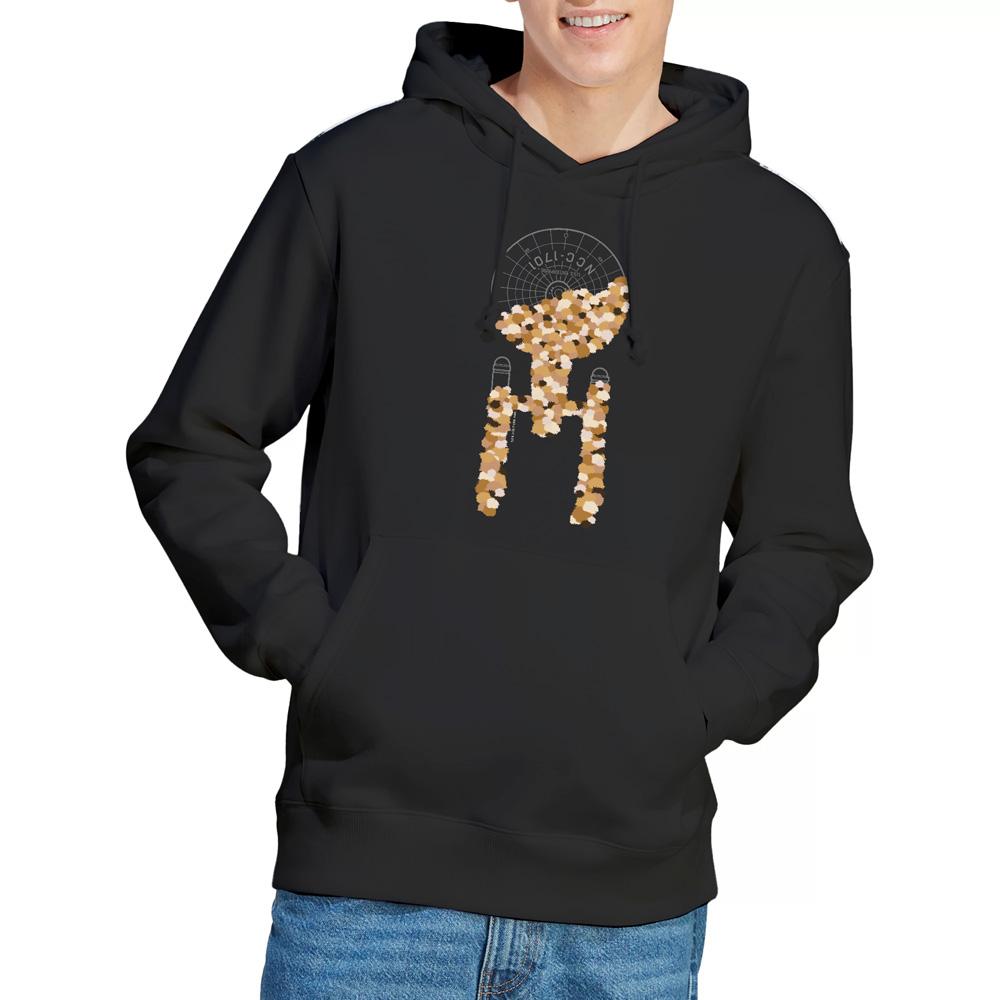 Black - Lifestyle - Star Trek Mens Tribble Takeover Hoodie