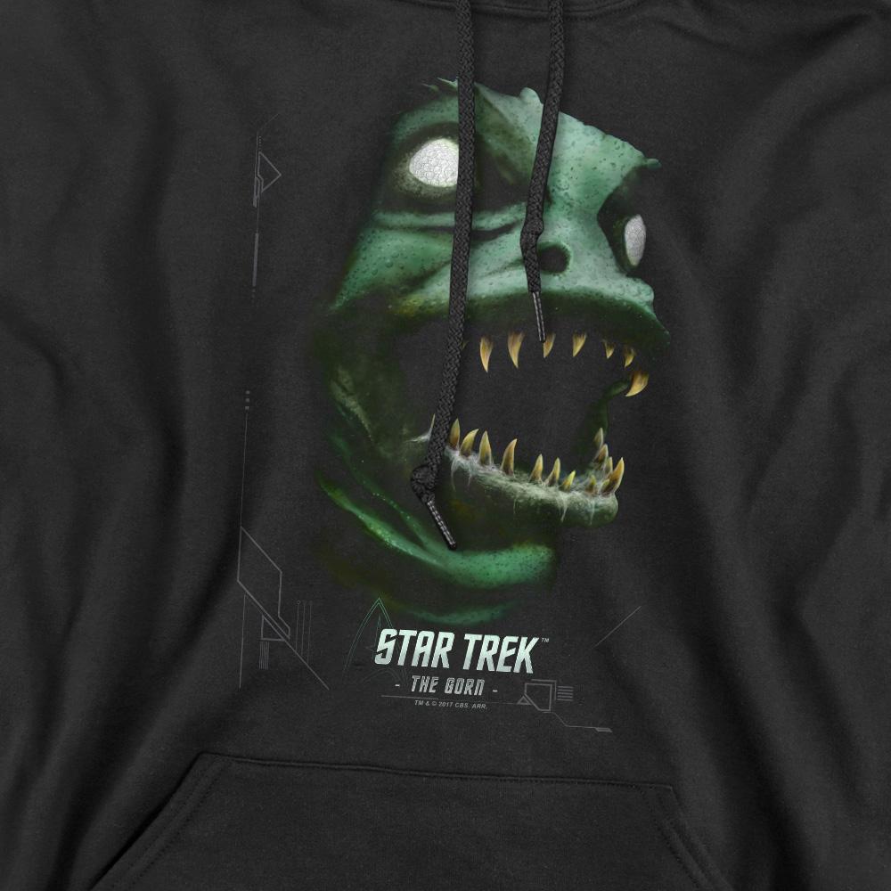 Black - Pack Shot - Star Trek Mens The Gorn Hoodie