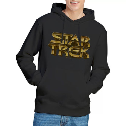 Black - Lifestyle - Star Trek Mens Feel the Steel Hoodie