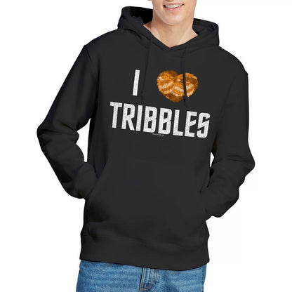 Black - Lifestyle - Star Trek Mens I Heart Tribbles Hoodie