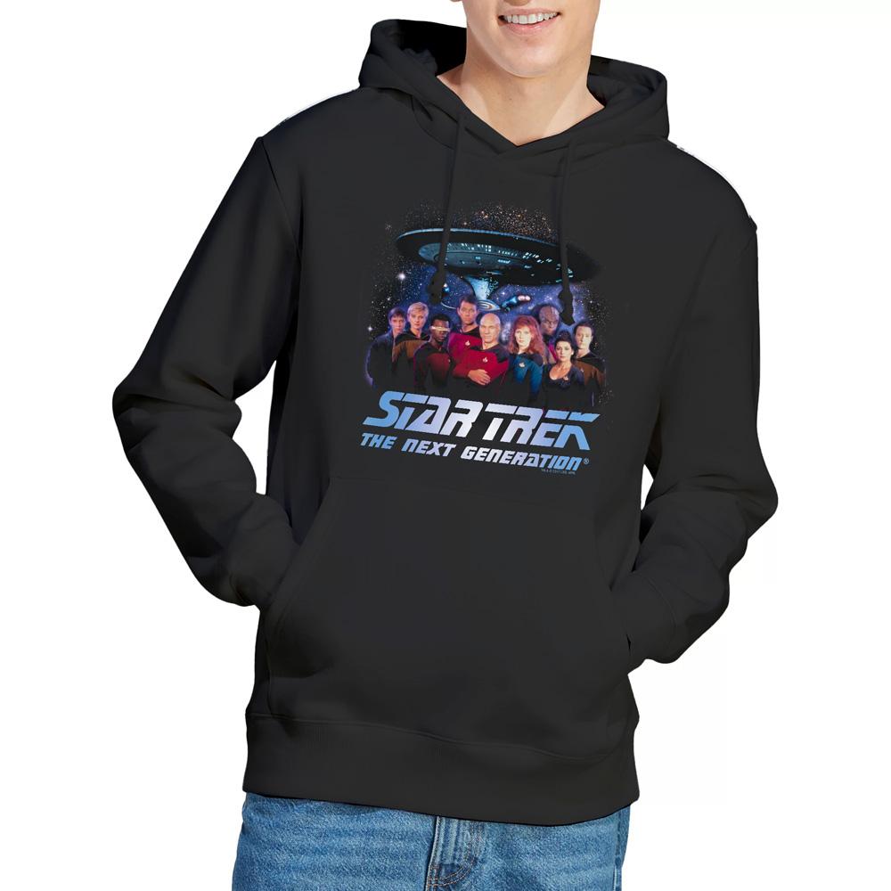 Black - Lifestyle - Star Trek Mens Space Group Hoodie