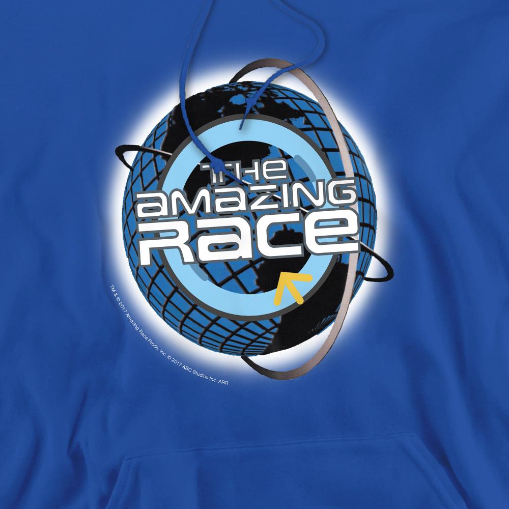 Royal Blue - Pack Shot - The Amazing Race Mens Around the Globe Hoodie