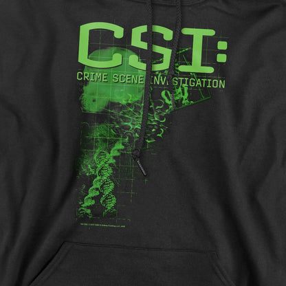 Black - Pack Shot - CSI Mens Evidence Hoodie