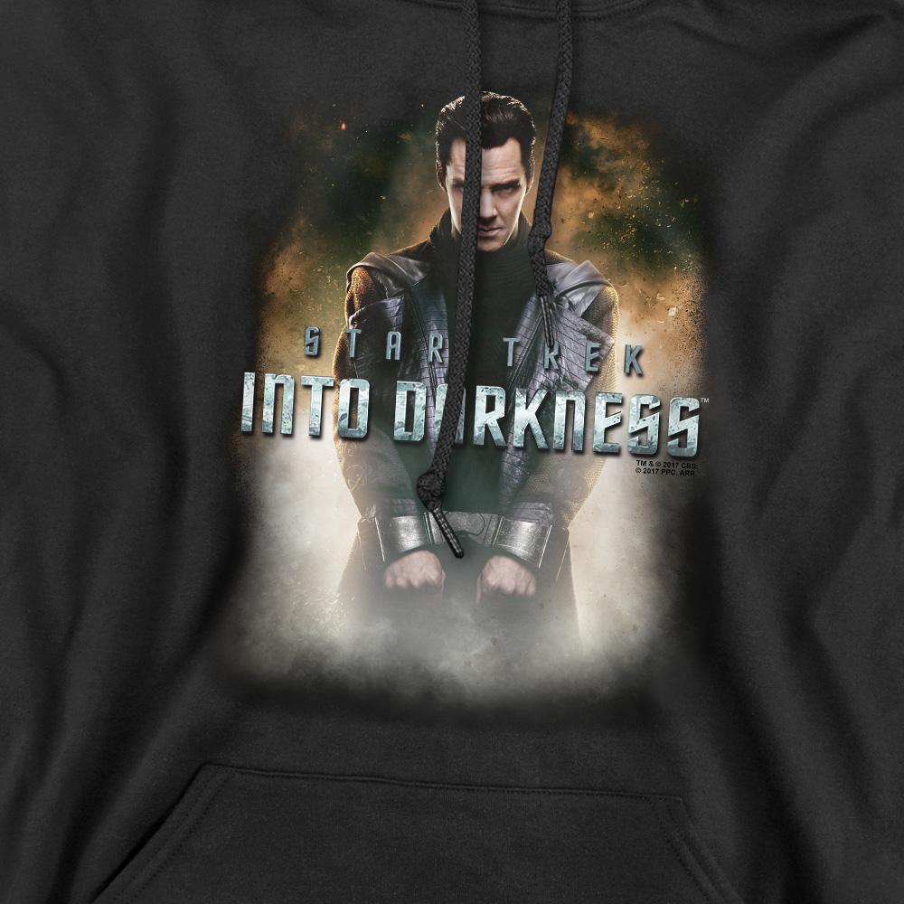 Black - Side - Star Trek: Into Darkness Mens Darkness Harrison Hoodie
