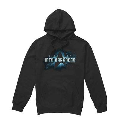 Black - Front - Star Trek: Into Darkness Mens Logo Hoodie