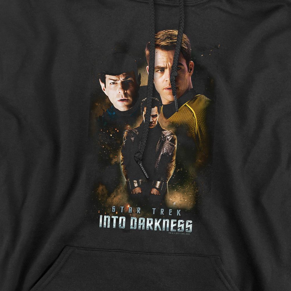 Black - Pack Shot - Star Trek: Into Darkness Mens Aftermath Hoodie