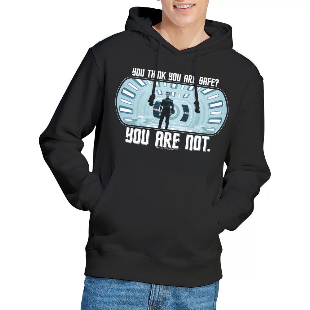 Black - Lifestyle - Star Trek: Into Darkness Mens Not Safe Hoodie