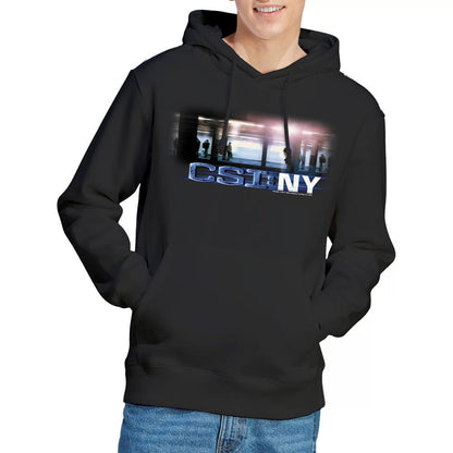 Black - Lifestyle - CSI Mens New York Subway Hoodie