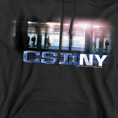 Black - Pack Shot - CSI Mens New York Subway Hoodie