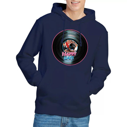 Navy - Lifestyle - Happy Days Mens On the Record Hoodie