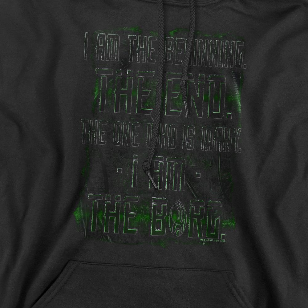 Black - Pack Shot - Star Trek Mens I, Borg Hoodie