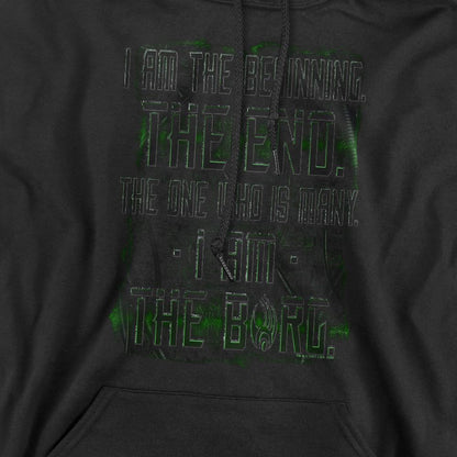 Black - Pack Shot - Star Trek Mens I, Borg Hoodie