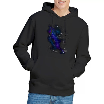 Black - Lifestyle - Star Trek Mens Spock Constellations Hoodie