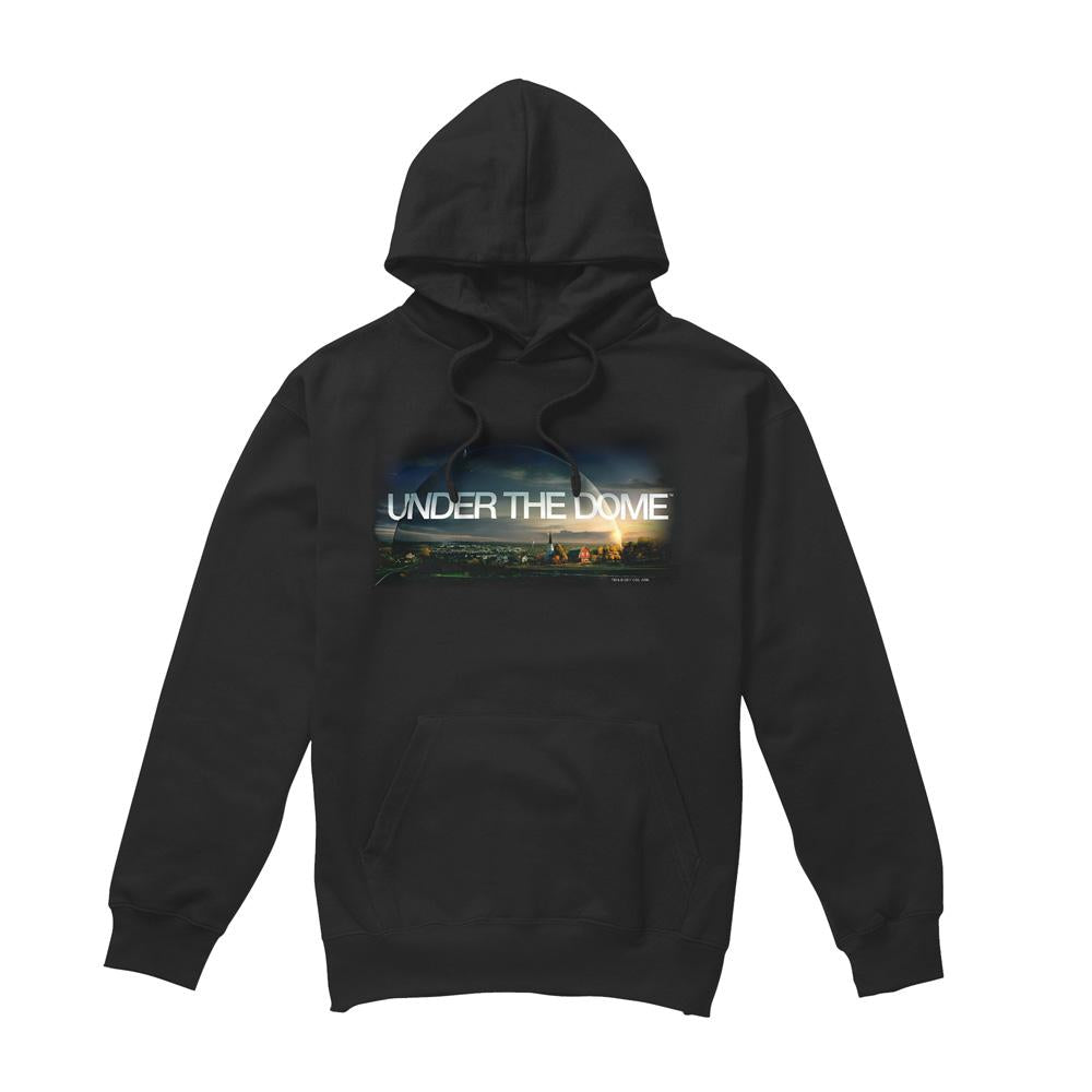 Black - Front - Under the Dome Mens Key Art Hoodie