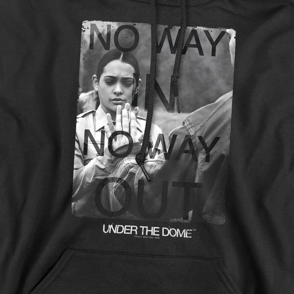Black - Pack Shot - Under the Dome Mens Trapped Hoodie