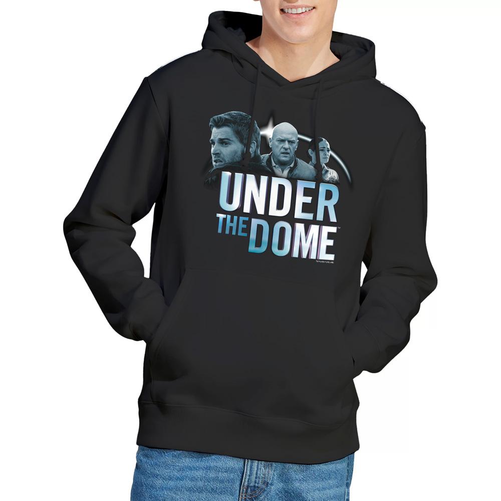 Black - Lifestyle - Under the Dome Mens Character Art Hoodie