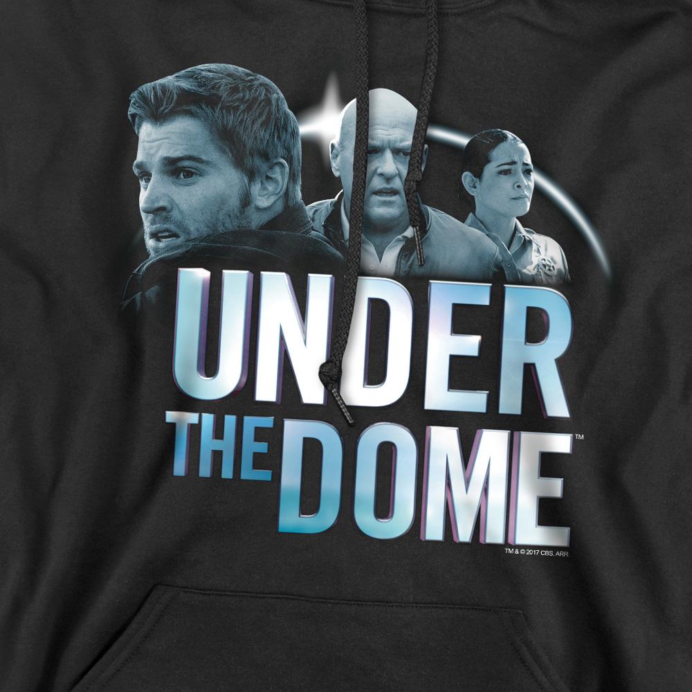Black - Pack Shot - Under the Dome Mens Character Art Hoodie