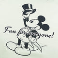 Sage - Side - Disney Womens-Ladies Showtime Fun For Everyone Mickey Mouse Sweatshirt