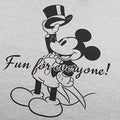 Sports Grey - Side - Disney Womens-Ladies Showtime Fun For Everyone Mickey Mouse Sweatshirt