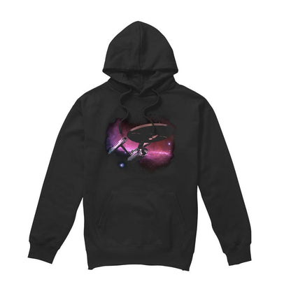 Black - Front - Star Trek Mens Prime Directive Hoodie