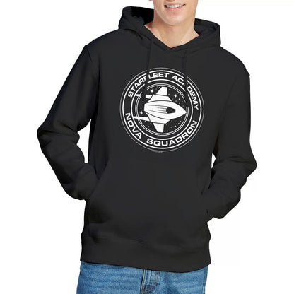Black - Lifestyle - Star Trek Mens Nova Squadron Hoodie