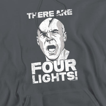 Charcoal - Pack Shot - Star Trek Mens Four Lights Hoodie