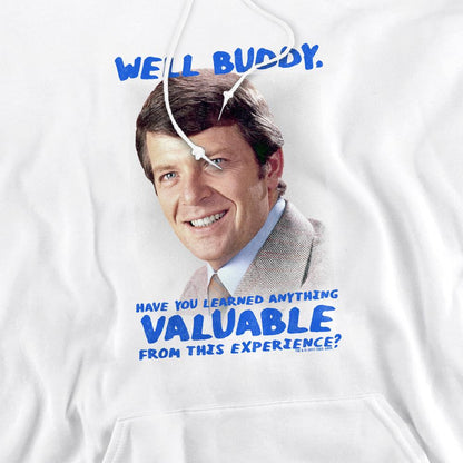 White - Pack Shot - The Brady Bunch Mens Buddy Hoodie