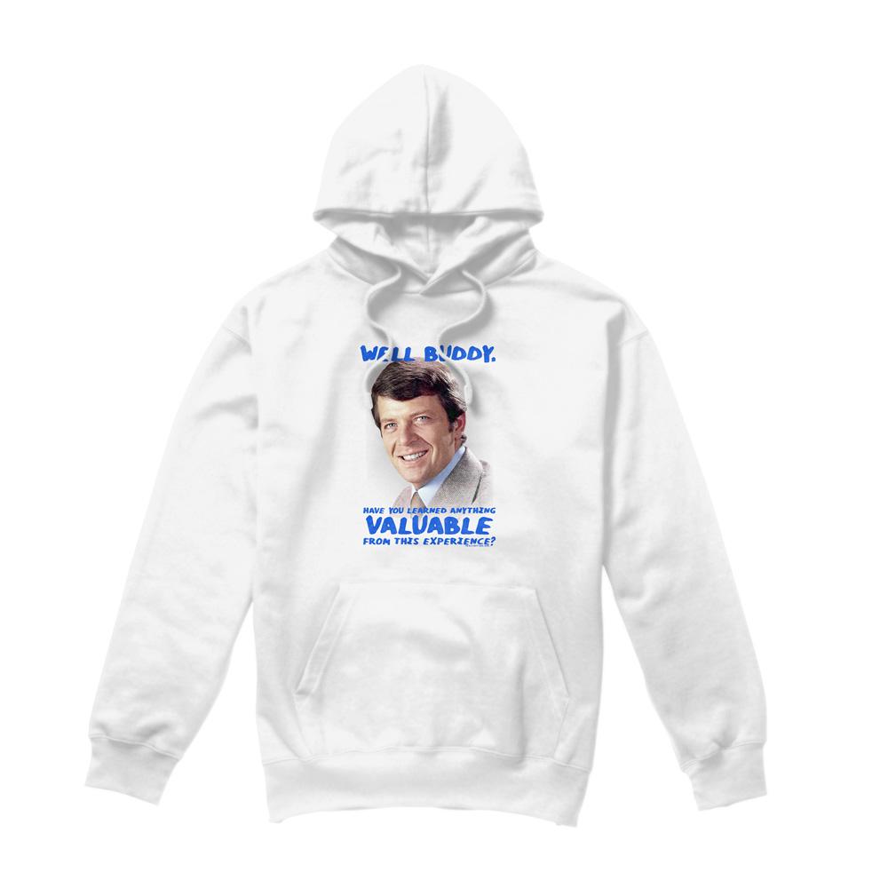 White - Front - The Brady Bunch Mens Buddy Hoodie