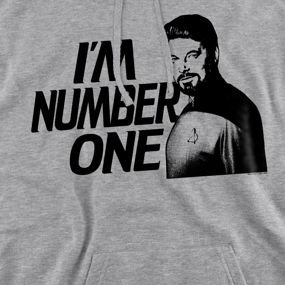 Sport Heather - Pack Shot - Star Trek Mens I´m Number One Hoodie