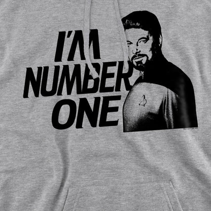 Sport Heather - Pack Shot - Star Trek Mens I´m Number One Hoodie