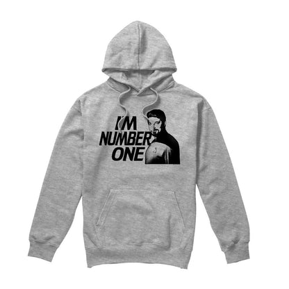 Sport Heather - Front - Star Trek Mens I´m Number One Hoodie