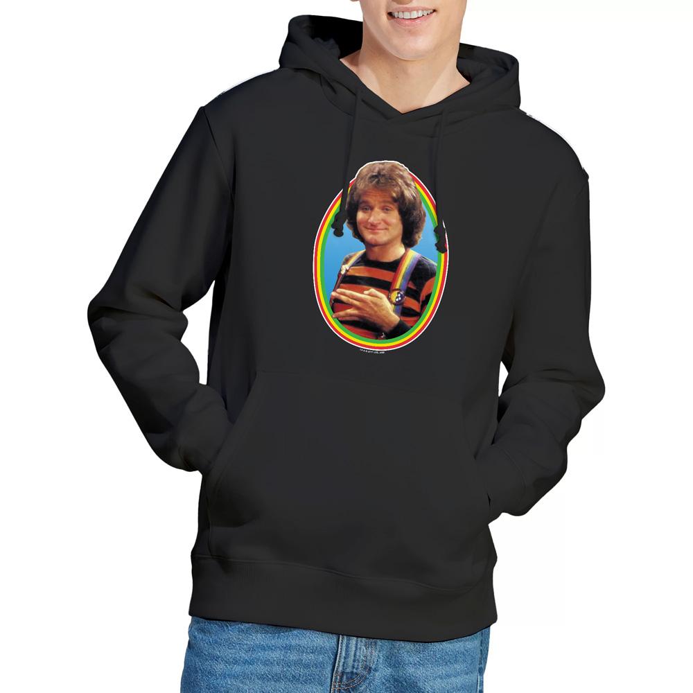 Black - Lifestyle - Mork And Mindy Mens Hoodie
