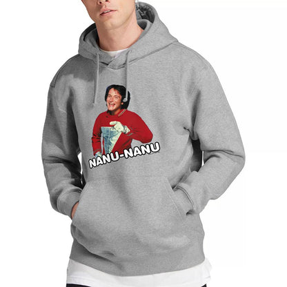 Sport Heather - Lifestyle - Mork And Mindy Mens Catchphrase Hoodie