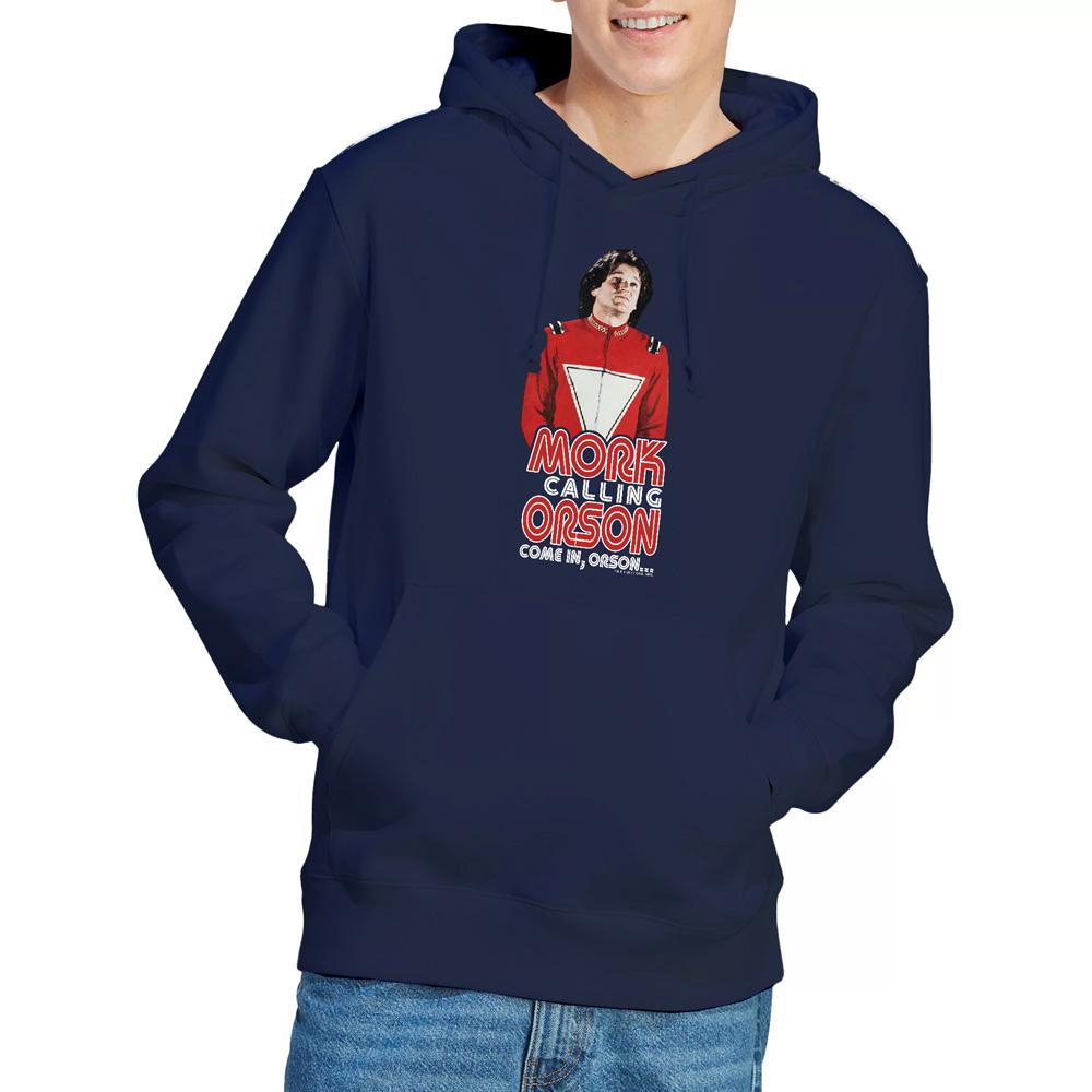 Navy - Lifestyle - Mork And Mindy Mens Come in Orson Hoodie
