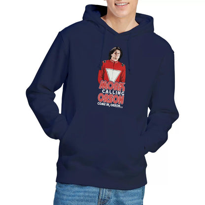 Navy - Lifestyle - Mork And Mindy Mens Come in Orson Hoodie
