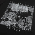 Black - Side - Batman: The Dark Knight Mens Gotham T-Shirt