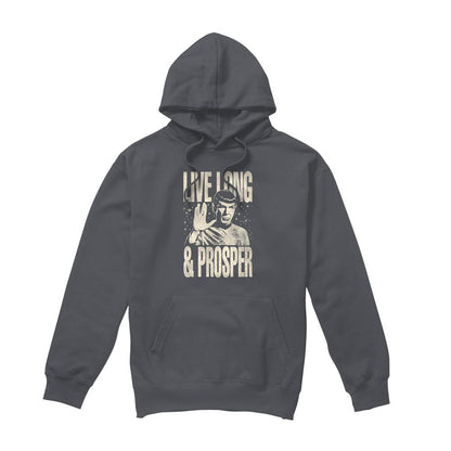 Charcoal - Front - Star Trek: The Original Series Mens Prosper Spock Hoodie