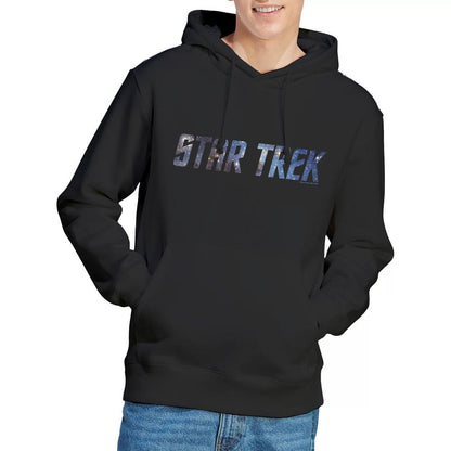 Black - Lifestyle - Star Trek Mens Space Logo Hoodie