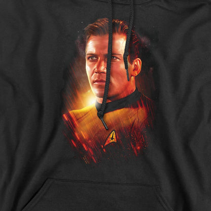 Black - Pack Shot - Star Trek: The Original Series Mens Epic Captain Kirk Hoodie