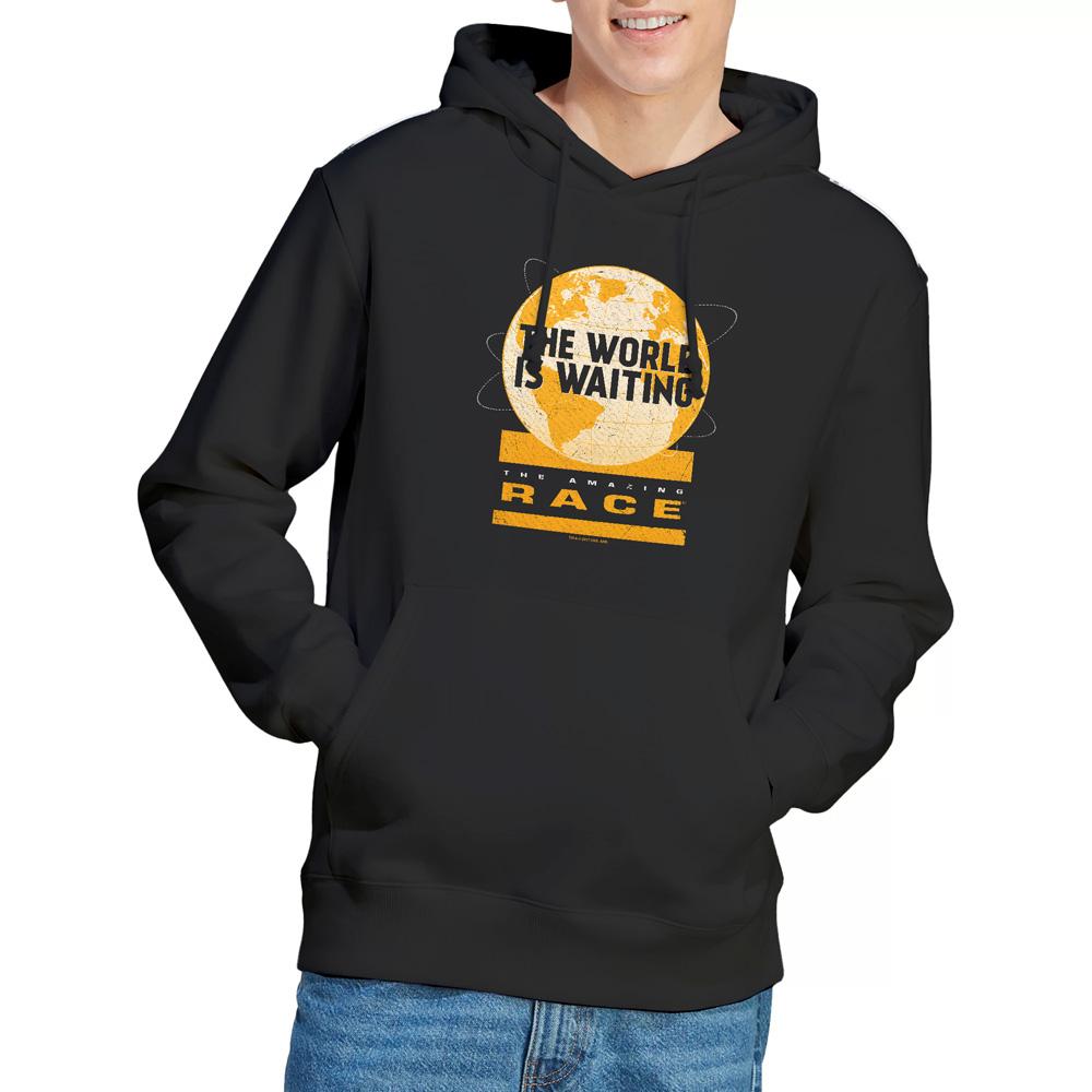 Black - Lifestyle - The Amazing Race Mens Waiting World Hoodie