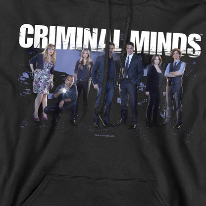 Black - Pack Shot - Criminal Minds Mens Season 10 Cast Hoodie