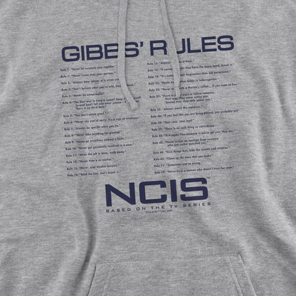 Sport Heather - Side - NCIS Mens Gibbs Rules Hoodie