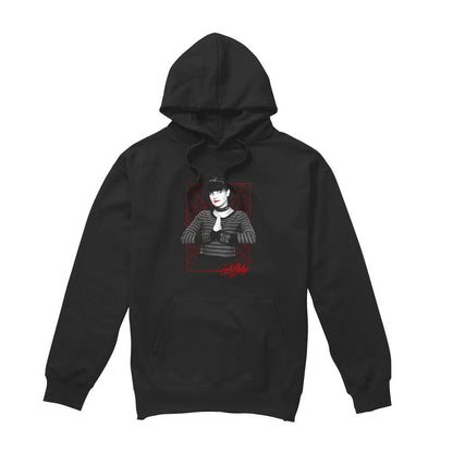 Black - Front - NCIS Mens Abby Web Hoodie