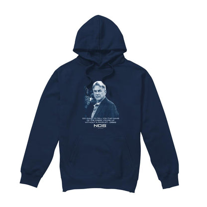 Navy - Front - NCIS Mens Creek Hoodie