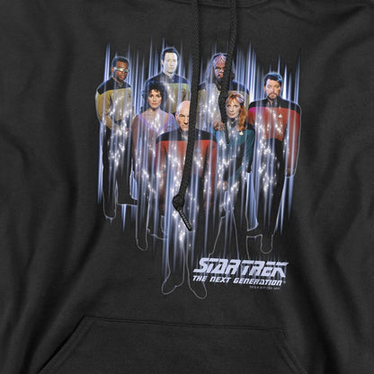 Black - Pack Shot - Star Trek Mens Beam Us Up Hoodie