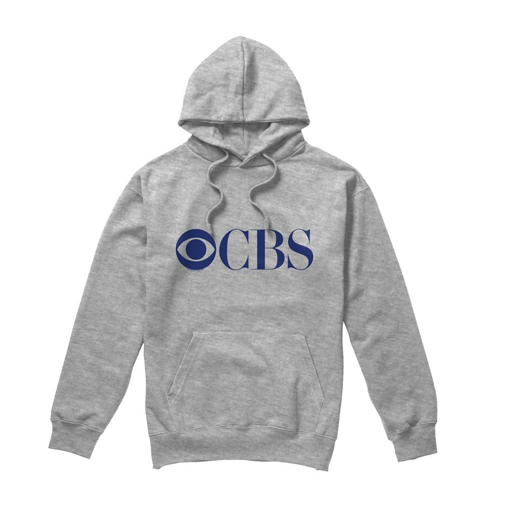 Sport Heather - Front - CBS Mens Logo Hoodie