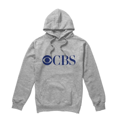 Sport Heather - Front - CBS Mens Logo Hoodie