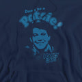 Navy - Pack Shot - Happy Days Mens Don´t Be a Potsy Hoodie