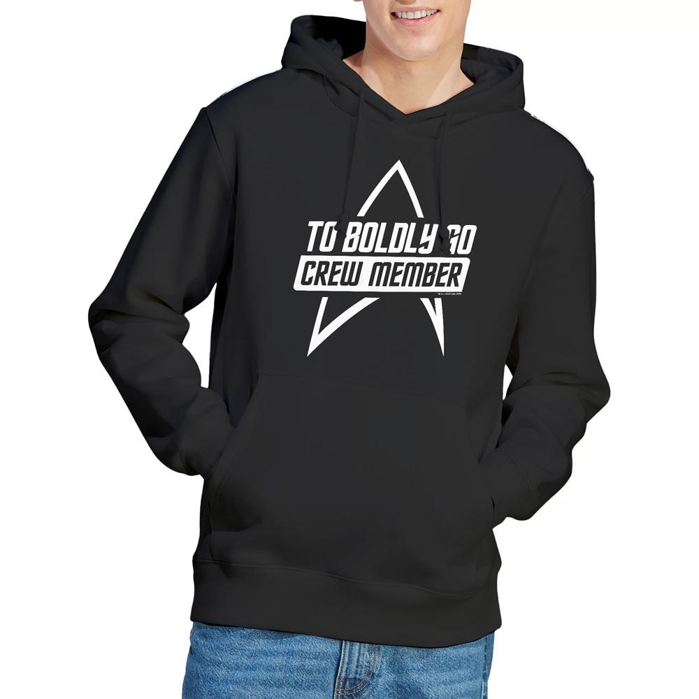 Black - Lifestyle - Star Trek Mens The Next Generation Crew Member Hoodie