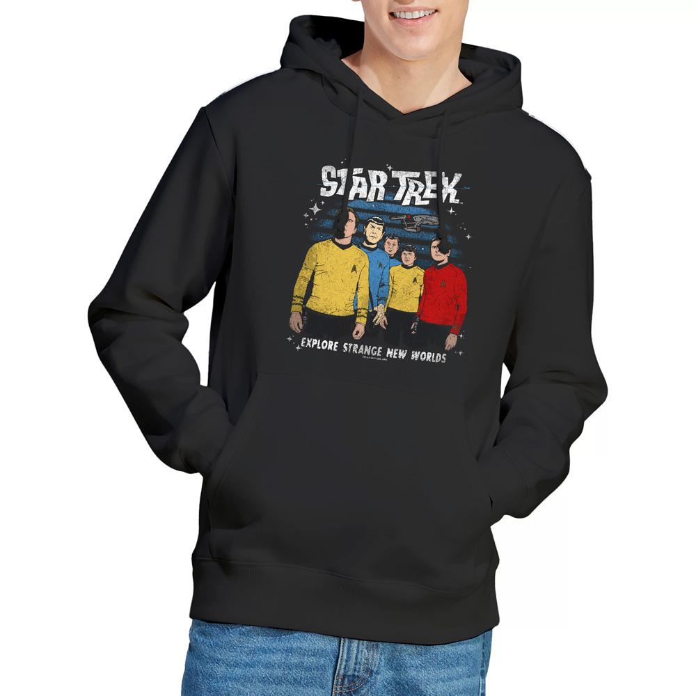 Black - Lifestyle - Star Trek Mens Strange New World Hoodie